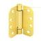 Prime-Line Door Hinge Commercial UL Adjust Self-Close, 4 in. w/ Square & 5/8 in. Corners, Satin Brass 3 Pack U 1159063 - alternate 1